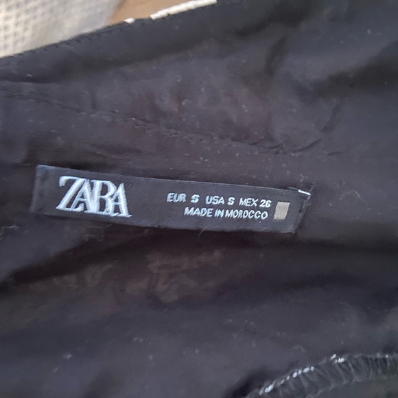 Zara black and white minidress - Picture 5 of 5